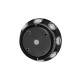 GLOBOSTAR® SOL 60796 Μοντέρνο Φωτιστικό Τοίχου - Απλίκα LED 16W 2000lm 30° AC 220-240V Αδιάβροχο IP65 Θερμό Λευκό 2700K - CREE XPE Chip & TÜV SÜD Driver - Μαύρο Ματ - Μ16 x Π5.5 x Υ16cm - 5 Χρόνια Εγγύηση
