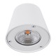 GloboStar® GARDENIA 60797 Φωτιστικό Τοίχου - Απλίκα Αρχιτεκτονικού Φωτισμού Εσωτερικού/Εξωτερικού Χώρου Up or Down LED 7W 700lm 60° AC220-240V Αδιάβροχο IP65 - Σώμα Αλουμινίου & Tempered Glass - Μ9.5 x Π13 x Υ7.7cm - Θερμό Λευκό 2700K - Λευκό - Bridge