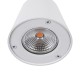 GloboStar® GARDENIA 60797 Φωτιστικό Τοίχου - Απλίκα Αρχιτεκτονικού Φωτισμού Εσωτερικού/Εξωτερικού Χώρου Up or Down LED 7W 700lm 60° AC220-240V Αδιάβροχο IP65 - Σώμα Αλουμινίου & Tempered Glass - Μ9.5 x Π13 x Υ7.7cm - Θερμό Λευκό 2700K - Λευκό - Bridge