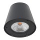 GloboStar® GARDENIA 60798 Φωτιστικό Τοίχου - Απλίκα Αρχιτεκτονικού Φωτισμού Εσωτερικού/Εξωτερικού Χώρου Up or Down LED 7W 700lm 60° AC220-240V Αδιάβροχο IP65 - Σώμα Αλουμινίου & Tempered Glass - Μ9.5 x Π13 x Υ7.7cm - Θερμό Λευκό 2700K - Γκρι Ανθρακί -
