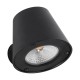 GloboStar® GARDENIA 60799 Φωτιστικό Τοίχου - Απλίκα Αρχιτεκτονικού Φωτισμού Εσωτερικού/Εξωτερικού Χώρου Up or Down LED 7W 700lm 60° AC220-240V Αδιάβροχο IP65 - Σώμα Αλουμινίου & Tempered Glass - Μ9.5 x Π13 x Υ7.7cm - Θερμό Λευκό 2700K - Μαύρο - Bridge