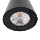 GloboStar® GARDENIA 60799 Φωτιστικό Τοίχου - Απλίκα Αρχιτεκτονικού Φωτισμού Εσωτερικού/Εξωτερικού Χώρου Up or Down LED 7W 700lm 60° AC220-240V Αδιάβροχο IP65 - Σώμα Αλουμινίου & Tempered Glass - Μ9.5 x Π13 x Υ7.7cm - Θερμό Λευκό 2700K - Μαύρο - Bridge