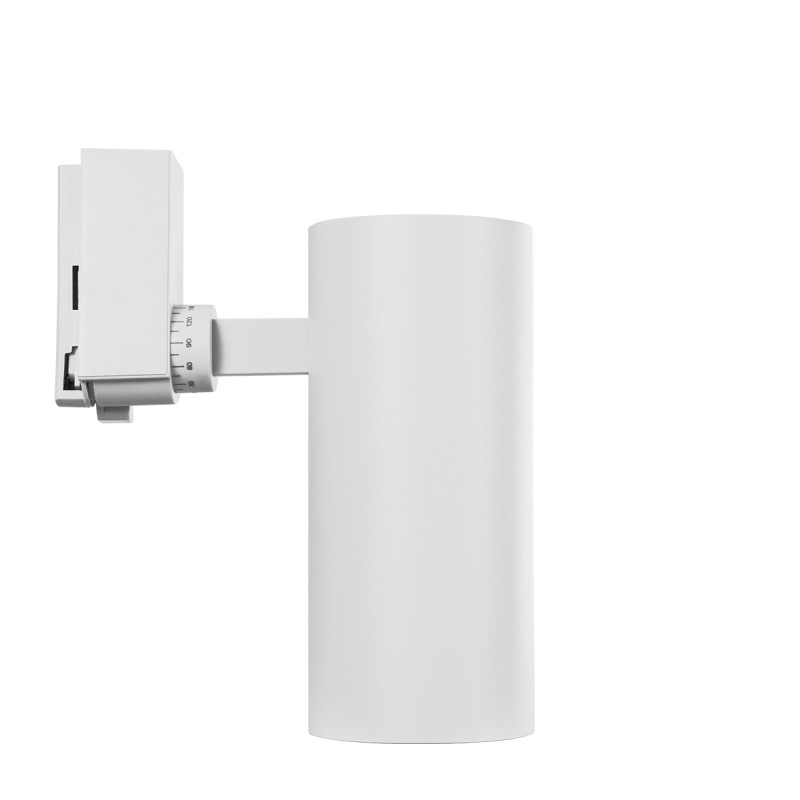 Globostar BEAMTRACK 60814 Μονοφασικό Φωτιστικό Σποτ Ράγας LED 30W 230V 3600lm 30° Acrylic HQ LENS AC 220-240V IP20 Φ7.4 x Υ17.9cm Θερμό Λευκό 3000k - EUROTRACK® System 1L+1N - Λευκό - Bridgelux Chip - TUV Certified Driver - 5 Χρόνια Εγγύηση