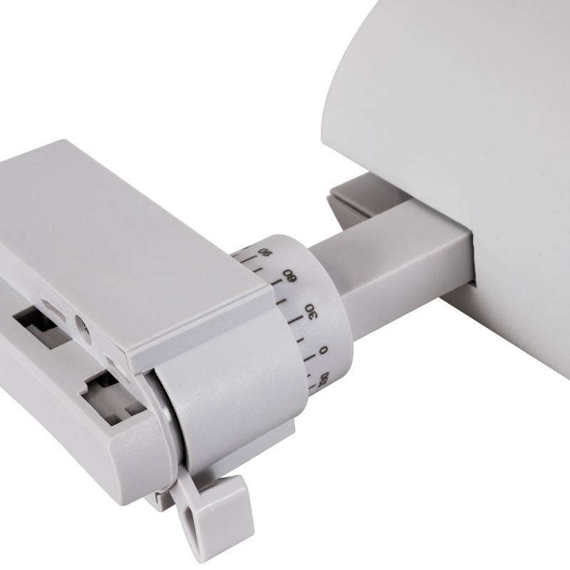 Globostar BEAMTRACK 60814 Μονοφασικό Φωτιστικό Σποτ Ράγας LED 30W 230V 3600lm 30° Acrylic HQ LENS AC 220-240V IP20 Φ7.4 x Υ17.9cm Θερμό Λευκό 3000k - EUROTRACK® System 1L+1N - Λευκό - Bridgelux Chip - TUV Certified Driver - 5 Χρόνια Εγγύηση