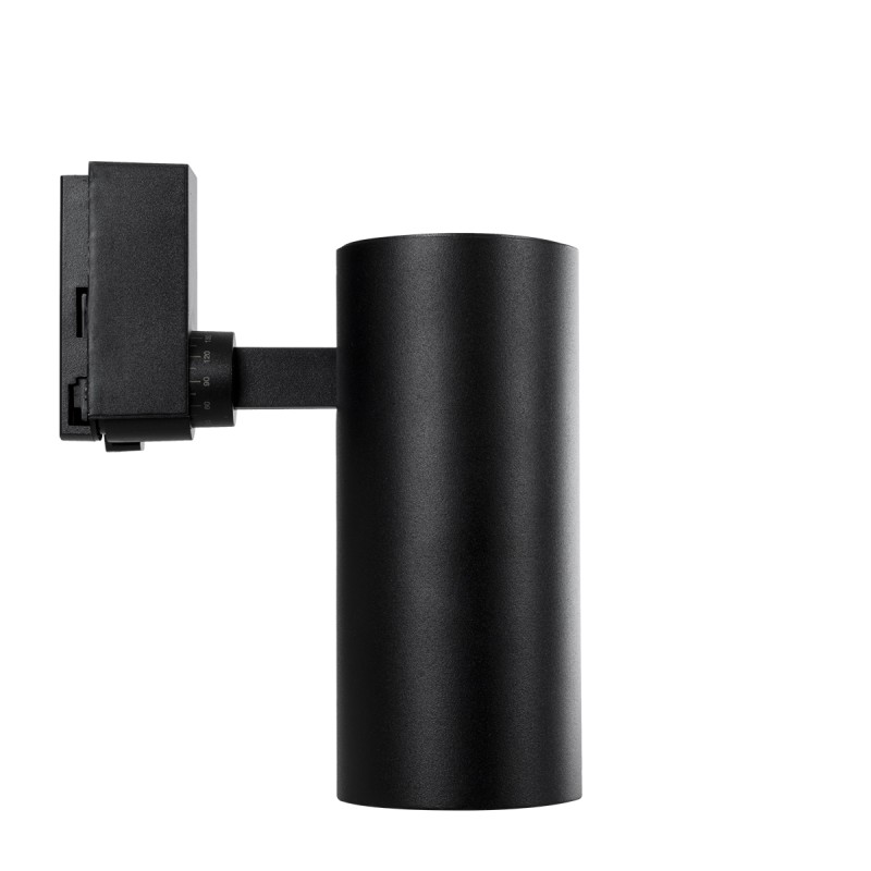 Globostar BEAMTRACK 60817 Μονοφασικό Φωτιστικό Σποτ Ράγας LED 30W 230V 3600lm 30° Acrylic HQ LENS AC 220-240V IP20 Φ7.4 x Υ17.9cm Θερμό Λευκό 3000k - EUROTRACK® System 1L+1N - Μαύρο - Bridgelux Chip - TUV Certified Driver - 5 Χρόνια Εγγύηση