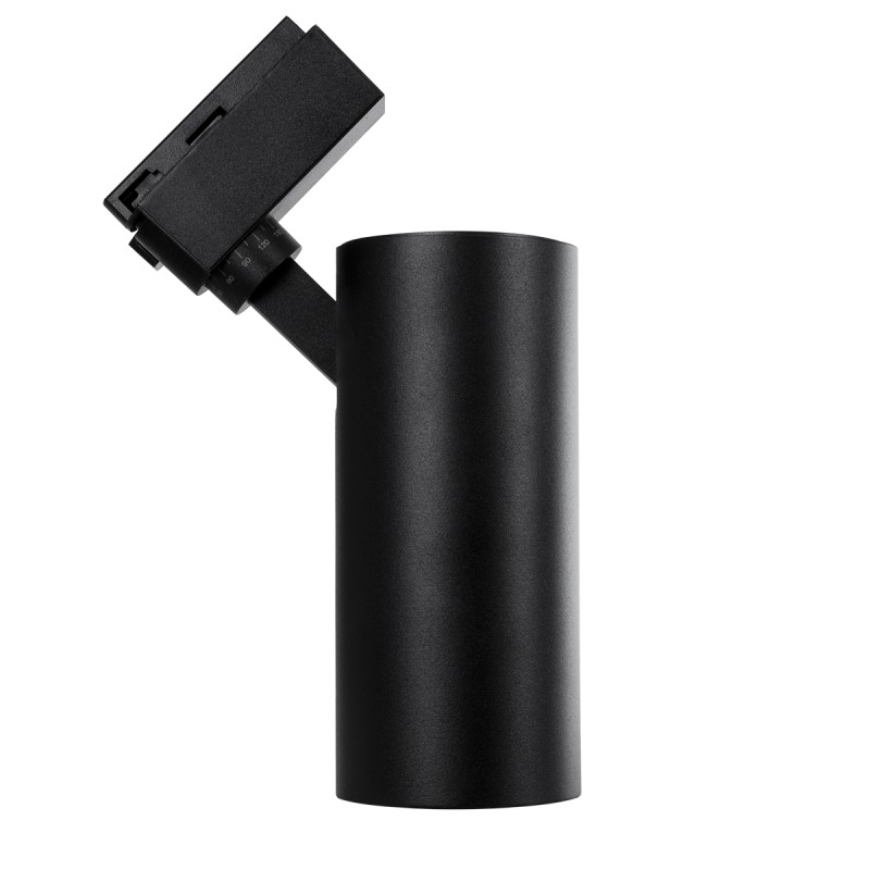 Globostar BEAMTRACK 60817 Μονοφασικό Φωτιστικό Σποτ Ράγας LED 30W 230V 3600lm 30° Acrylic HQ LENS AC 220-240V IP20 Φ7.4 x Υ17.9cm Θερμό Λευκό 3000k - EUROTRACK® System 1L+1N - Μαύρο - Bridgelux Chip - TUV Certified Driver - 5 Χρόνια Εγγύηση