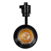 Globostar BEAMTRACK 60817 Μονοφασικό Φωτιστικό Σποτ Ράγας LED 30W 230V 3600lm 30° Acrylic HQ LENS AC 220-240V IP20 Φ7.4 x Υ17.9cm Θερμό Λευκό 3000k - EUROTRACK® System 1L+1N - Μαύρο - Bridgelux Chip - TUV Certified Driver - 5 Χρόνια Εγγύηση