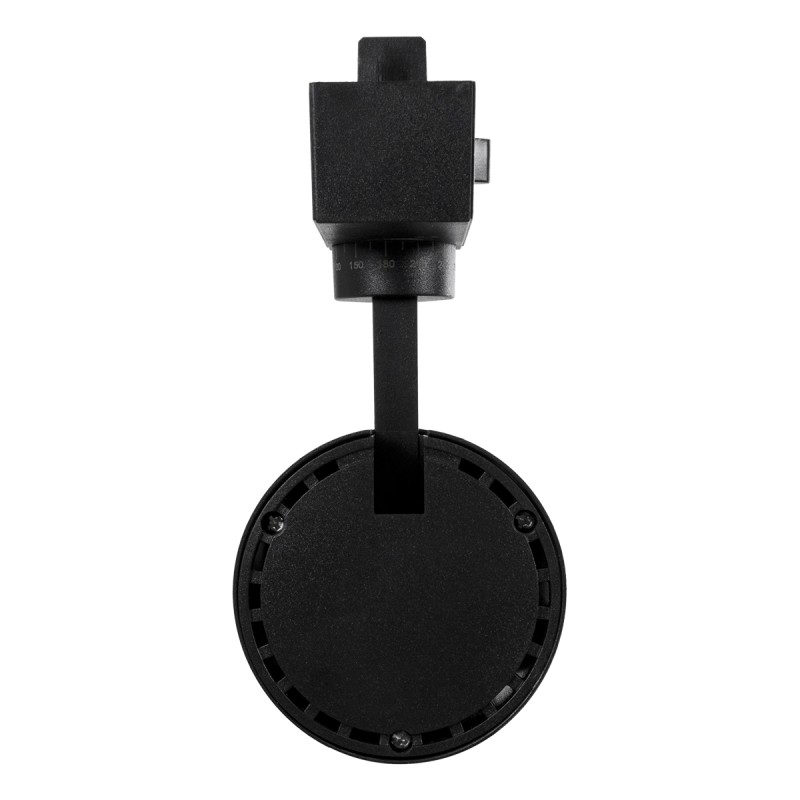 Globostar BEAMTRACK 60817 Μονοφασικό Φωτιστικό Σποτ Ράγας LED 30W 230V 3600lm 30° Acrylic HQ LENS AC 220-240V IP20 Φ7.4 x Υ17.9cm Θερμό Λευκό 3000k - EUROTRACK® System 1L+1N - Μαύρο - Bridgelux Chip - TUV Certified Driver - 5 Χρόνια Εγγύηση