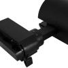 Globostar BEAMTRACK 60817 Μονοφασικό Φωτιστικό Σποτ Ράγας LED 30W 230V 3600lm 30° Acrylic HQ LENS AC 220-240V IP20 Φ7.4 x Υ17.9cm Θερμό Λευκό 3000k - EUROTRACK® System 1L+1N - Μαύρο - Bridgelux Chip - TUV Certified Driver - 5 Χρόνια Εγγύηση