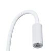 GloboStar® GOOSE 60876 Μοντέρνο Φωτιστικό Τοίχου - Απλίκα Ξενοδοχείου Bed Side LED 3W 300lm 36° AC 220-240V - Reading Light - Μ6.5 x Π15 x Υ24.5cm - Φυσικό Λευκό 4500K - Λευκό - 3 Xρόνια Εγγύηση