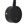 GloboStar® GOOSE 60878 Μοντέρνο Φωτιστικό Τοίχου - Απλίκα Ξενοδοχείου Bed Side LED 3W 300lm 36° AC 220-240V - Reading Light - Μ6.5 x Π15 x Υ24.5cm - Φυσικό Λευκό 4500K - Μαύρο - 3 Xρόνια Εγγύηση