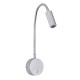 GloboStar® GOOSE 60879 Μοντέρνο Φωτιστικό Τοίχου - Απλίκα Ξενοδοχείου Bed Side LED 3W 300lm 36° AC 220-240V - Reading Light - Μ6.5 x Π15 x Υ24.5cm - Φυσικό Λευκό 4500K - Ασημί Νίκελ - 3 Xρόνια Εγγύηση GloboStar® GOOSE 60879 Μοντέρνο Φωτιστικό Τοίχου - Απλίκα Ξενοδοχείου Bed Side LED 3W 300lm 36° AC 220-240V - Reading Light - Μ6.5 x Π15 x Υ24.5cm - Φυσικό Λευκό 4500K - Ασημί Νίκελ - 3 Xρόνια Εγγύηση