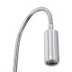 GloboStar® GOOSE 60879 Μοντέρνο Φωτιστικό Τοίχου - Απλίκα Ξενοδοχείου Bed Side LED 3W 300lm 36° AC 220-240V - Reading Light - Μ6.5 x Π15 x Υ24.5cm - Φυσικό Λευκό 4500K - Ασημί Νίκελ - 3 Xρόνια Εγγύηση GloboStar® GOOSE 60879 Μοντέρνο Φωτιστικό Τοίχου - Απλίκα Ξενοδοχείου Bed Side LED 3W 300lm 36° AC 220-240V - Reading Light - Μ6.5 x Π15 x Υ24.5cm - Φυσικό Λευκό 4500K - Ασημί Νίκελ - 3 Xρόνια Εγγύηση