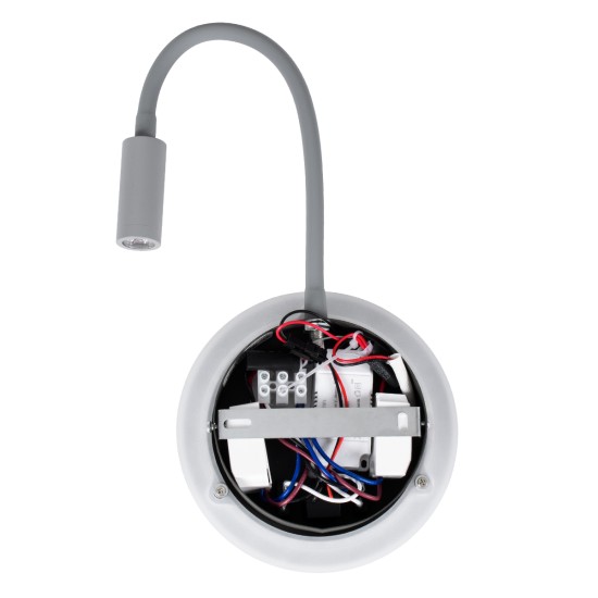 GloboStar® GOOSE 60882 Μοντέρνο Φωτιστικό Τοίχου - Απλίκα Ξενοδοχείου Bed Side LED 6W 600lm 36° & 360° AC 220-240V - Reading Light & 360° Κρυφός Φωτισμός - Φορτιστής USB 3A - Μ15.5 x Π15 x Υ30.5cm - Φυσικό Λευκό 4500K - Γκρι Ανθρακί - 3 Xρόνια Εγγ GloboStar® GOOSE 60882 Μοντέρνο Φωτιστικό Τοίχου - Απλίκα Ξενοδοχείου Bed Side LED 6W 600lm 36° & 360° AC 220-240V - Reading Light & 360° Κρυφός Φωτισμός - Φορτιστής USB 3A - Μ15.5 x Π15 x Υ30.5cm - Φυσικό Λευκό 4500K - Γκρι Ανθρακί - 3 Xρόνια Εγγ