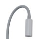 GloboStar® GOOSE 60882 Μοντέρνο Φωτιστικό Τοίχου - Απλίκα Ξενοδοχείου Bed Side LED 6W 600lm 36° & 360° AC 220-240V - Reading Light & 360° Κρυφός Φωτισμός - Φορτιστής USB 3A - Μ15.5 x Π15 x Υ30.5cm - Φυσικό Λευκό 4500K - Γκρι Ανθρακί - 3 Xρόνια Εγγ GloboStar® GOOSE 60882 Μοντέρνο Φωτιστικό Τοίχου - Απλίκα Ξενοδοχείου Bed Side LED 6W 600lm 36° & 360° AC 220-240V - Reading Light & 360° Κρυφός Φωτισμός - Φορτιστής USB 3A - Μ15.5 x Π15 x Υ30.5cm - Φυσικό Λευκό 4500K - Γκρι Ανθρακί - 3 Xρόνια Εγγ