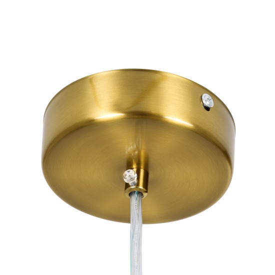 GloboStar® BARON 60886 Κρεμαστή Πλαφονιέρα Οροφής LED CCT 12W 1440lm 120° AC 220-240V - Εναλλαγή Φωτισμού μέσω Διακόπτη On/Off All In One Ψυχρό 6000k+Φυσικό 4500k+Θερμό 2700k Φ25 x Υ8cm - Χρυσό Πλατίνα - 3 Years Warranty GloboStar® BARON 60886 Κρεμαστή Πλαφονιέρα Οροφής LED CCT 12W 1440lm 120° AC 220-240V - Εναλλαγή Φωτισμού μέσω Διακόπτη On/Off All In One Ψυχρό 6000k+Φυσικό 4500k+Θερμό 2700k Φ25 x Υ8cm - Χρυσό Πλατίνα - 3 Years Warranty