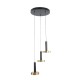 GLOBOSTAR® ZANE 60934 Κρεμαστό Φωτιστικό Design LED CCT 54W 6048lm 120° AC 220-240V IP20 - Εναλλαγή Φωτισμού μέσω Τηλεχειριστηρίου All In One Ψυχρό 6000k+Φυσικό 4500k+Θερμό 2700k Dimmable - Φ40 x Υ20cm - Μαύρο & Χρυσό - 3 Χρόνια Εγγύηση GLOBOSTAR® ZANE 60934 Κρεμαστό Φωτιστικό Design LED CCT 54W 6048lm 120° AC 220-240V IP20 - Εναλλαγή Φωτισμού μέσω Τηλεχειριστηρίου All In One Ψυχρό 6000k+Φυσικό 4500k+Θερμό 2700k Dimmable - Φ40 x Υ20cm - Μαύρο & Χρυσό - 3 Χρόνια Εγγύηση