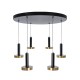 GLOBOSTAR® ZANE 60935 Κρεμαστό Φωτιστικό Design LED CCT 100W 11200lm 120° AC 220-240V IP20 - Εναλλαγή Φωτισμού μέσω Τηλεχειριστηρίου All In One Ψυχρό 6000k+Φυσικό 4500k+Θερμό 2700k Dimmable - Φ80 x Υ20cm - Μαύρο & Χρυσό - 3 Χρόνια Εγγύηση GLOBOSTAR® ZANE 60935 Κρεμαστό Φωτιστικό Design LED CCT 100W 11200lm 120° AC 220-240V IP20 - Εναλλαγή Φωτισμού μέσω Τηλεχειριστηρίου All In One Ψυχρό 6000k+Φυσικό 4500k+Θερμό 2700k Dimmable - Φ80 x Υ20cm - Μαύρο & Χρυσό - 3 Χρόνια Εγγύηση