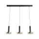 GLOBOSTAR® ZANE 60936 Κρεμαστό Φωτιστικό Design LED CCT 54W 6048lm 120° AC 220-240V IP20 - Εναλλαγή Φωτισμού μέσω Τηλεχειριστηρίου All In One Ψυχρό 6000k+Φυσικό 4500k+Θερμό 2700k Dimmable - Μ80 x Π15 x Υ20cm - Μαύρο & Χρυσό - 3 Χρόνια Εγγύηση GLOBOSTAR® ZANE 60936 Κρεμαστό Φωτιστικό Design LED CCT 54W 6048lm 120° AC 220-240V IP20 - Εναλλαγή Φωτισμού μέσω Τηλεχειριστηρίου All In One Ψυχρό 6000k+Φυσικό 4500k+Θερμό 2700k Dimmable - Μ80 x Π15 x Υ20cm - Μαύρο & Χρυσό - 3 Χρόνια Εγγύηση