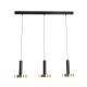 GLOBOSTAR® ZANE 60936 Κρεμαστό Φωτιστικό Design LED CCT 54W 6048lm 120° AC 220-240V IP20 - Εναλλαγή Φωτισμού μέσω Τηλεχειριστηρίου All In One Ψυχρό 6000k+Φυσικό 4500k+Θερμό 2700k Dimmable - Μ80 x Π15 x Υ20cm - Μαύρο & Χρυσό - 3 Χρόνια Εγγύηση GLOBOSTAR® ZANE 60936 Κρεμαστό Φωτιστικό Design LED CCT 54W 6048lm 120° AC 220-240V IP20 - Εναλλαγή Φωτισμού μέσω Τηλεχειριστηρίου All In One Ψυχρό 6000k+Φυσικό 4500k+Θερμό 2700k Dimmable - Μ80 x Π15 x Υ20cm - Μαύρο & Χρυσό - 3 Χρόνια Εγγύηση