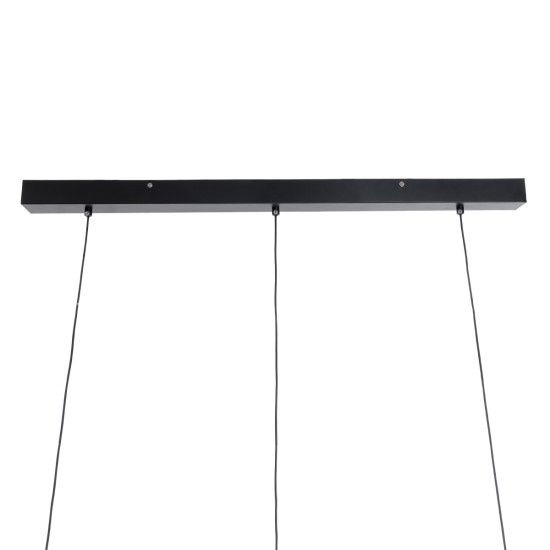 GLOBOSTAR® ZANE 60936 Κρεμαστό Φωτιστικό Design LED CCT 54W 6048lm 120° AC 220-240V IP20 - Εναλλαγή Φωτισμού μέσω Τηλεχειριστηρίου All In One Ψυχρό 6000k+Φυσικό 4500k+Θερμό 2700k Dimmable - Μ80 x Π15 x Υ20cm - Μαύρο & Χρυσό - 3 Χρόνια Εγγύηση GLOBOSTAR® ZANE 60936 Κρεμαστό Φωτιστικό Design LED CCT 54W 6048lm 120° AC 220-240V IP20 - Εναλλαγή Φωτισμού μέσω Τηλεχειριστηρίου All In One Ψυχρό 6000k+Φυσικό 4500k+Θερμό 2700k Dimmable - Μ80 x Π15 x Υ20cm - Μαύρο & Χρυσό - 3 Χρόνια Εγγύηση