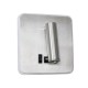 GloboStar® LADY-S 60945 Μοντέρνο Φωτιστικό Τοίχου - Απλίκα Ξενοδοχείου Bed Side LED 6W 600lm 36° & 360° AC 220-240V - Reading Light & Κρυφός Φωτισμός - Φορτιστής USB 3A - Μ15 x Π15 x Υ7cm - Φυσικό Λευκό 4500K - Νίκελ Βούρτσας- 3 Χρόνια Εγγύηση