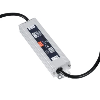 GLOBOSTAR® LUMISPLASH 60962 Τροφοδοτικό/Μετασχηματιστής Class II SELV 60W 2.5A DC 24V Αδιάβροχο IP68 - AC 220-240V σε DC 24V - Μ15 x Π3.5 x Υ2cm - 3 Χρόνια Εγγύηση