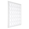 GloboStar® ZEUS 60968 Χωνευτό LED Panel 60x60cm 48W 7440lm 120° CRI≥86Ra UGR<19 Anti-Glare Shield Diffuser AC 220-240V IP44 Μ60 x Π60 x Υ3.3cm - Ψυχρό Λευκό 6000K - Bridgelux High Lumen Chips - TÜV Certified Driver - 5 Years Warranty