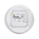 GloboStar® SENSORANO 60994 Πλαφονιέρα Οροφής LED 30W 3000lm 120° AC 220-240V με Ενσωματωμένο Σύστημα Ρυθμιζόμενου Microwave Αισθητήρα Κίνησης - Αδιάβροχη IP54 Φ38 x Υ5.3cm Ψυχρό Λευκό 6000K - Λευκό - Bridgelux Chips - 3 Years Warranty GloboStar® SENSORANO 60994 Πλαφονιέρα Οροφής LED 30W 3000lm 120° AC 220-240V με Ενσωματωμένο Σύστημα Ρυθμιζόμενου Microwave Αισθητήρα Κίνησης - Αδιάβροχη IP54 Φ38 x Υ5.3cm Ψυχρό Λευκό 6000K - Λευκό - Bridgelux Chips - 3 Years Warranty