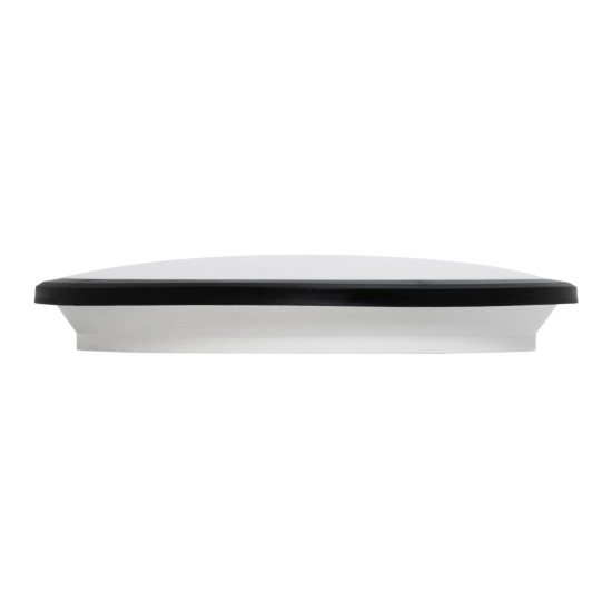 GloboStar® TUFFIN 60996 Πλαφονιέρα Οροφής LED 24W 2760lm 120° AC 220-240V Αδιάβροχη IP54 Φ30 x Υ6.5cm Ψυχρό Λευκό 6000K - Μαύρο - Bridgelux Chips - 3 Years Warranty GloboStar® TUFFIN 60996 Πλαφονιέρα Οροφής LED 24W 2760lm 120° AC 220-240V Αδιάβροχη IP54 Φ30 x Υ6.5cm Ψυχρό Λευκό 6000K - Μαύρο - Bridgelux Chips - 3 Years Warranty