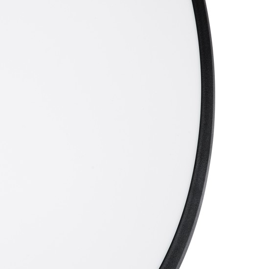 GloboStar® TUFFIN 60996 Πλαφονιέρα Οροφής LED 24W 2760lm 120° AC 220-240V Αδιάβροχη IP54 Φ30 x Υ6.5cm Ψυχρό Λευκό 6000K - Μαύρο - Bridgelux Chips - 3 Years Warranty GloboStar® TUFFIN 60996 Πλαφονιέρα Οροφής LED 24W 2760lm 120° AC 220-240V Αδιάβροχη IP54 Φ30 x Υ6.5cm Ψυχρό Λευκό 6000K - Μαύρο - Bridgelux Chips - 3 Years Warranty
