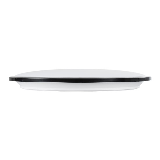 GloboStar® TUFFIN 60999 Πλαφονιέρα Οροφής LED 36W 3960lm 120° AC 220-240V Αδιάβροχη IP54 Φ48 x Υ6.5cm Φυσικό Λευκό 4500K - Μαύρο - Bridgelux Chips - 3 Years Warranty GloboStar® TUFFIN 60999 Πλαφονιέρα Οροφής LED 36W 3960lm 120° AC 220-240V Αδιάβροχη IP54 Φ48 x Υ6.5cm Φυσικό Λευκό 4500K - Μαύρο - Bridgelux Chips - 3 Years Warranty