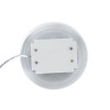 GloboStar® REVANO 61011 LED Πλαφονιέρα Οροφής Στρόγγυλη Φ12 12W 1200lm 180° AC 220-240V Αδιάβροχη IP54 Φ12 x Υ4.5cm Ψυχρό Λευκό 6000K - 2 Χρόνια Εγγύηση
