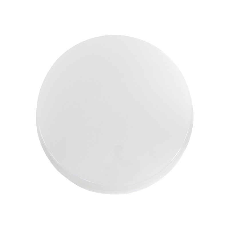 GloboStar® REVANO 61014 LED Πλαφονιέρα Οροφής Στρόγγυλη Φ17 15W 1500lm 180° AC 220-240V Αδιάβροχη IP54 Φ17 x Υ5cm Ψυχρό Λευκό 6000K - 2 Χρόνια Εγγύηση