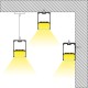 GloboStar® ORION 61030-W Γραμμικό Φωτιστικό Τοίχου - Απλίκα Linear LED CCT 72W 8600lm 120° AC 220-240V Μ120 x Π5.5 x Υ7cm - Εναλλαγή Φωτισμού μέσω Τηλεχειριστηρίου All In One Ψυχρό 6000k+Φυσικό 4500k+Θερμό 2700k Dimmable - Μαύρο - 3 Years Warranty