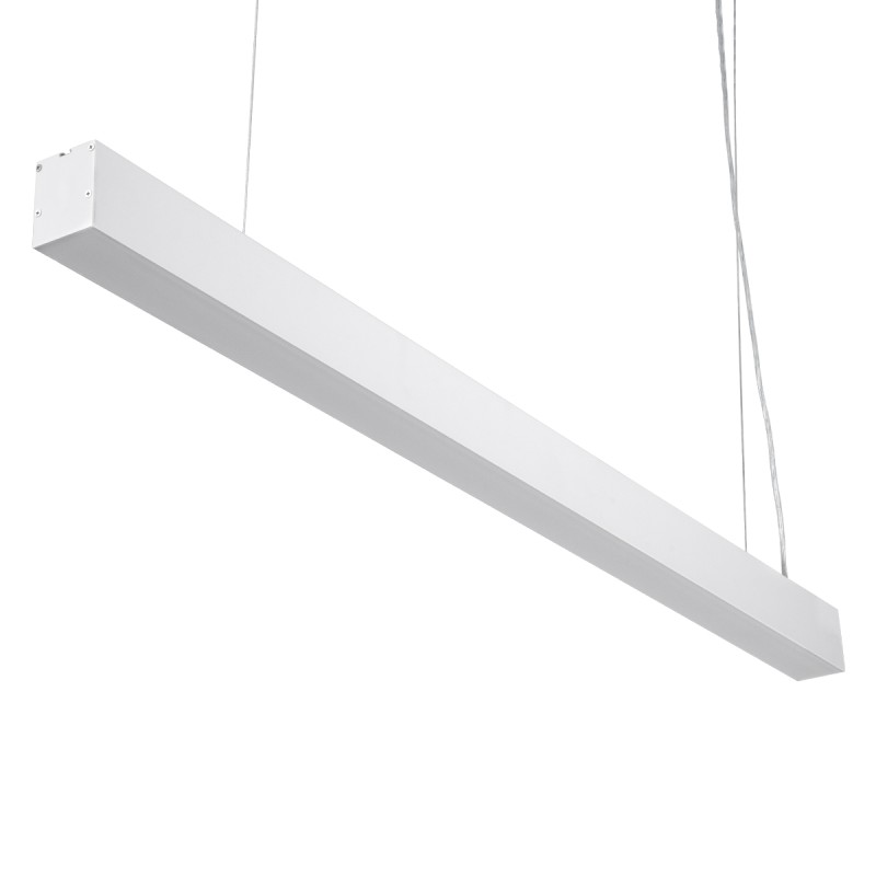 GloboStar® ORION 61031-S Γραμμικό Φωτιστικό Οροφής Linear LED CCT 72W 8600lm 120° AC 220-240V Μ120 x Π5.5 x Υ7cm - Εναλλαγή Φωτισμού μέσω Τηλεχειριστηρίου All In One Ψυχρό 6000k+Φυσικό 4500k+Θερμό 2700k Dimmable - Λευκό - 3 Years Warranty