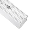 GloboStar® ORION 61031-S Γραμμικό Φωτιστικό Οροφής Linear LED CCT 72W 8600lm 120° AC 220-240V Μ120 x Π5.5 x Υ7cm - Εναλλαγή Φωτισμού μέσω Τηλεχειριστηρίου All In One Ψυχρό 6000k+Φυσικό 4500k+Θερμό 2700k Dimmable - Λευκό - 3 Years Warranty