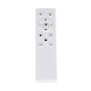 GloboStar® ARIANA 61035 Πλαφονιέρα Οροφής Κύκλος LED CCT 55W 6376lm 120° AC 220-240V - Εναλλαγή Φωτισμού μέσω Τηλεχειριστηρίου All In One Ψυχρό Λευκό 6000k+Φυσικό Λευκό 4500k+Θερμό Λευκό 2700k Dimmable Φ48cm - Λευκό - 3 Years Warranty
