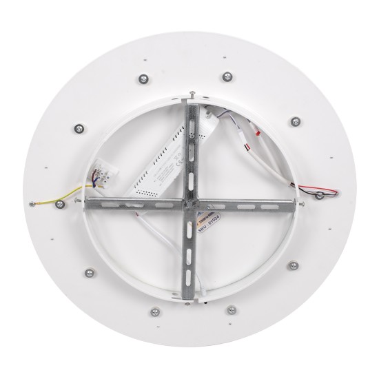 GloboStar® ARIANA 61036 Πλαφονιέρα Οροφής Κύκλος LED CCT 55W 6376lm 120° AC 220-240V - Εναλλαγή Φωτισμού μέσω Τηλεχειριστηρίου All In One Ψυχρό Λευκό 6000k+Φυσικό Λευκό 4500k+Θερμό Λευκό 2700k Dimmable Φ48cm - Ανθρακί - 3 Years Warranty GloboStar® ARIANA 61036 Πλαφονιέρα Οροφής Κύκλος LED CCT 55W 6376lm 120° AC 220-240V - Εναλλαγή Φωτισμού μέσω Τηλεχειριστηρίου All In One Ψυχρό Λευκό 6000k+Φυσικό Λευκό 4500k+Θερμό Λευκό 2700k Dimmable Φ48cm - Ανθρακί - 3 Years Warranty