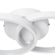 GLOBOSTAR® EVA 61068 Μοντέρνο Φωτιστικό Οροφής LED 16W 1920lm 300° AC 220-240V IP20 Ρυθμιζόμενο Λευκό CCT με On/Off 2700K/4500K/6000K - Lumileds SMD Chip - Λευκό Ματ - Μ33 x Π21 x Υ7cm - 3 Χρόνια Εγγύηση GloboStar® EVA 61068 Φωτιστικό Οροφής Design LED CCT 16W 1920lm 300° AC 220-240V - Εναλλαγή Φωτισμού μέσω Διακόπτη On/Off All In One Ψυχρό 6000k+Φυσικό 4500k+Θερμό 2700k Μ33 x Π21 x Υ7cm - Λευκό