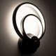GLOBOSTAR® FREDDIE 61076 Μοντέρνο Φωτιστικό Τοίχου - Απλίκα LED 15W 1800lm 300° AC 220-240V IP20 Ρυθμιζόμενο Λευκό CCT με On/Off 2700K/4500K/6000K - Lumileds SMD Chip - Μαύρο Ματ - Μ20 x Π7.5 x Υ25cm - 3 Χρόνια Εγγύηση GloboStar® FREDDIE 61076 Φωτιστικό Τοίχου - Απλίκα Design LED CCT 15W 1800lm 300° AC 220-240V - Εναλλαγή Φωτισμού μέσω Διακόπτη On/Off All In One Ψυχρό 6000k+Φυσικό 4500k+Θερμό 2700k Μ20 x Π7.5 x Υ25cm - Μαύρο