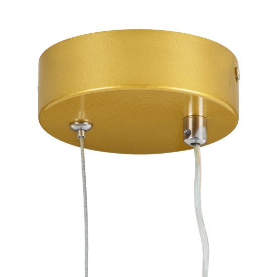 GloboStar® MARY 61084 Κρεμαστό Φωτιστικό Οροφής Design LED CCT 12W 1440lm 300° AC 220-240V - Εναλλαγή Φωτισμού μέσω Διακόπτη On/Off All In One Ψυχρό 6000k+Φυσικό 4500k+Θερμό 2700k Μ20 x Π2.3 x Υ28.5cm - Χρυσό Βούρτσας GloboStar® MARY 61084 Κρεμαστό Φωτιστικό Οροφής Design LED CCT 12W 1440lm 300° AC 220-240V - Εναλλαγή Φωτισμού μέσω Διακόπτη On/Off All In One Ψυχρό 6000k+Φυσικό 4500k+Θερμό 2700k Μ20 x Π2.3 x Υ28.5cm - Χρυσό Βούρτσας