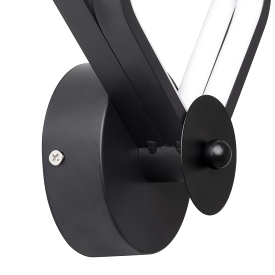 GLOBOSTAR® ANNA 61085 Μοντέρνο Φωτιστικό Τοίχου - Απλίκα LED 15W 1800lm 300° AC 220-240V IP20 Ρυθμιζόμενο Λευκό CCT με On/Off 2700K/4500K/6000K - Lumileds SMD Chip - Μαύρο Ματ - Μ25 x Π8 x Υ30cm - 3 Χρόνια Εγγύηση GloboStar® ANNA 61085 Φωτιστικό Τοίχου - Απλίκα Design LED CCT 15W 1800lm 300° AC 220-240V - Εναλλαγή Φωτισμού μέσω Διακόπτη On/Off All In One Ψυχρό 6000k+Φυσικό 4500k+Θερμό 2700k Μ25 x Π8 x Υ30cm - Μαύρο
