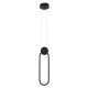 GLOBOSTAR® ILDI 61088 Μοντέρνο Κρεμαστό Φωτιστικό Οροφής LED 12W 1440lm 300° AC 220-240V IP20 Ρυθμιζόμενο Λευκό CCT με On/Off 2700K/4500K/6000K - Lumileds SMD Chip - Μαύρο Ματ- Μ10 x Π2.3 x Υ38cm - 3 Χρόνια Εγγύηση GloboStar® ILDI 61088 Κρεμαστό Φωτιστικό Οροφής Design LED CCT 12W 1440lm 300° AC 220-240V - Εναλλαγή Φωτισμού μέσω Διακόπτη On/Off All In One Ψυχρό 6000k+Φυσικό 4500k+Θερμό 2700k Μ10 x Π2.3 x Υ38cm - Μαύρο