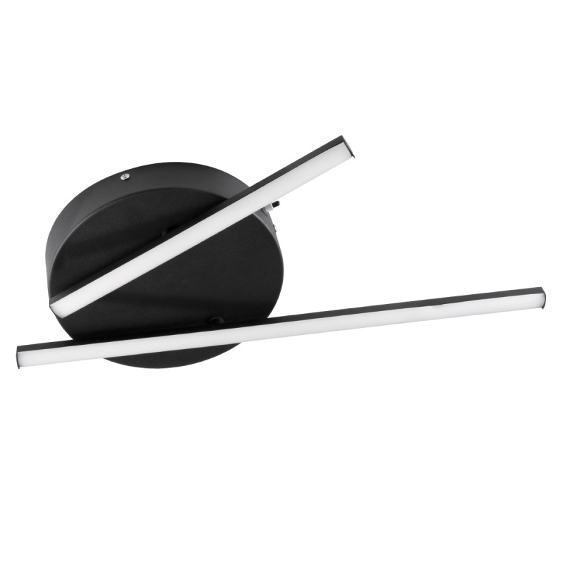 GloboStar® DRACO 61091 Φωτιστικό Οροφής Γραμμικό Linear Design LED CCT 36W 4428lm 120° AC 220-240V - Εναλλαγή Φωτισμού μέσω Τηλεχειριστηρίου All In One Ψυχρό 6000k+Φυσικό 4500k+Θερμό 2700k Dimmable Φ50 x Υ6cm - Μαύρο - 3 Years Warranty