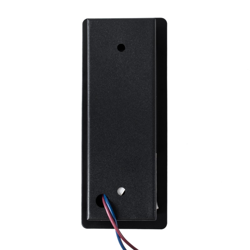 GloboStar® MANHATTAN 61097 Μοντέρνο Χωνευτό Φωτιστικό Τοίχου - Απλίκα Ξενοδοχείου Bed Side LED 3W 405lm 36° AC 220-240V - Reading Light - Μ7 x Π7 x Υ17cm - Φυσικό Λευκό 4500K - Μαύρο