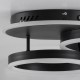 GloboStar® VENOM 61120 Φωτιστικό Οροφής Δαχτυλίδι-Κύκλος LED CCT 67W 8107lm 360° AC 220-240V - Εναλλαγή Φωτισμού μέσω Τηλεχειριστηρίου All In One Ψυχρό 6000k+Φυσικό 4500k+Θερμό 2700k Dimmable Φ25+40cm+BackLight - Μαύρο - 3 Years Warranty GloboStar® VENOM 61120 Φωτιστικό Οροφής Δαχτυλίδι-Κύκλος LED CCT 67W 8107lm 360° AC 220-240V - Εναλλαγή Φωτισμού μέσω Τηλεχειριστηρίου All In One Ψυχρό 6000k+Φυσικό 4500k+Θερμό 2700k Dimmable Φ25+40cm+BackLight - Μαύρο - 3 Years Warranty