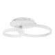 GloboStar® VENOM 61121 Φωτιστικό Οροφής Δαχτυλίδι-Κύκλος LED CCT 67W 8107lm 360° AC 220-240V - Εναλλαγή Φωτισμού μέσω Τηλεχειριστηρίου All In One Ψυχρό 6000k+Φυσικό 4500k+Θερμό 2700k Dimmable Φ25+40cm+BackLight - Λευκό - 3 Years Warranty GloboStar® VENOM 61121 Φωτιστικό Οροφής Δαχτυλίδι-Κύκλος LED CCT 67W 8107lm 360° AC 220-240V - Εναλλαγή Φωτισμού μέσω Τηλεχειριστηρίου All In One Ψυχρό 6000k+Φυσικό 4500k+Θερμό 2700k Dimmable Φ25+40cm+BackLight - Λευκό - 3 Years Warranty