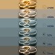 GloboStar® VENOM 61123 Φωτιστικό Οροφής Δαχτυλίδι-Κύκλος LED CCT 100W 12100lm 360° AC 220-240V - Εναλλαγή Φωτισμού μέσω Τηλεχειριστηρίου All In One Ψυχρό 6000k+Φυσικό 4500k+Θερμό 2700k Dimmable Φ25+30+40cm+BackLight - Μαύρο - 3 Years Warranty