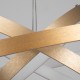 GLOBOSTAR® NEMESIS TRIO 61172-DECO Μοντέρνο Κρεμαστό Φωτιστικό Οροφής LED 120W 14723lm 360° AC 220-240V IP20 Ρυθμιζόμενο Λευκό CCT με Χειριστήριο από 2700K έως 6000K Dimmable - Lumileds SMD Chip - Χρυσό Βούρτσας - Μ40 x Π60 x Υ80cm - 3 Χρόνια Εγγύηση GloboStar® NEMESIS TRIO 61172-DECO Κρεμαστό Φωτιστικό Δαχτυλίδι-Κύκλος LED CCT 120W 14723lm 360° AC 220-240V - Εναλλαγή Φωτισμού μέσω Τηλεχειριστηρίου All In One Ψυχρό 6000k+Φυσικό 4500k+Θερμό 2700k Dimmable Φ40+60+80cm - Χρυσό Βούρτσας - 3 Years Warranty